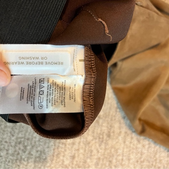 NWOT Loft Faux Suede Leggings - Picture 8 of 10